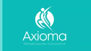 Logo oficial de Axioma Centro de Rehabilitación Física Salud y movimiento en equilibrio